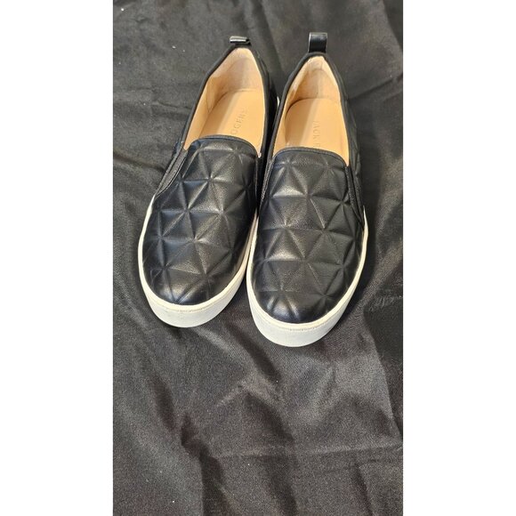 Jack Rogers Shoes - Jack Rogers Women's Riley Quilted Slip On Sneakers In Black Size 10M